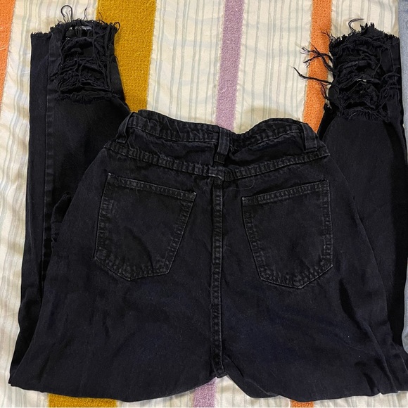 GUC Lot of 2 cute jeans PRETTY LITTLE THING/SHEIN - Picture 4 of 8